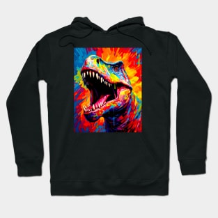 Colorful T-Rex #2 Hoodie